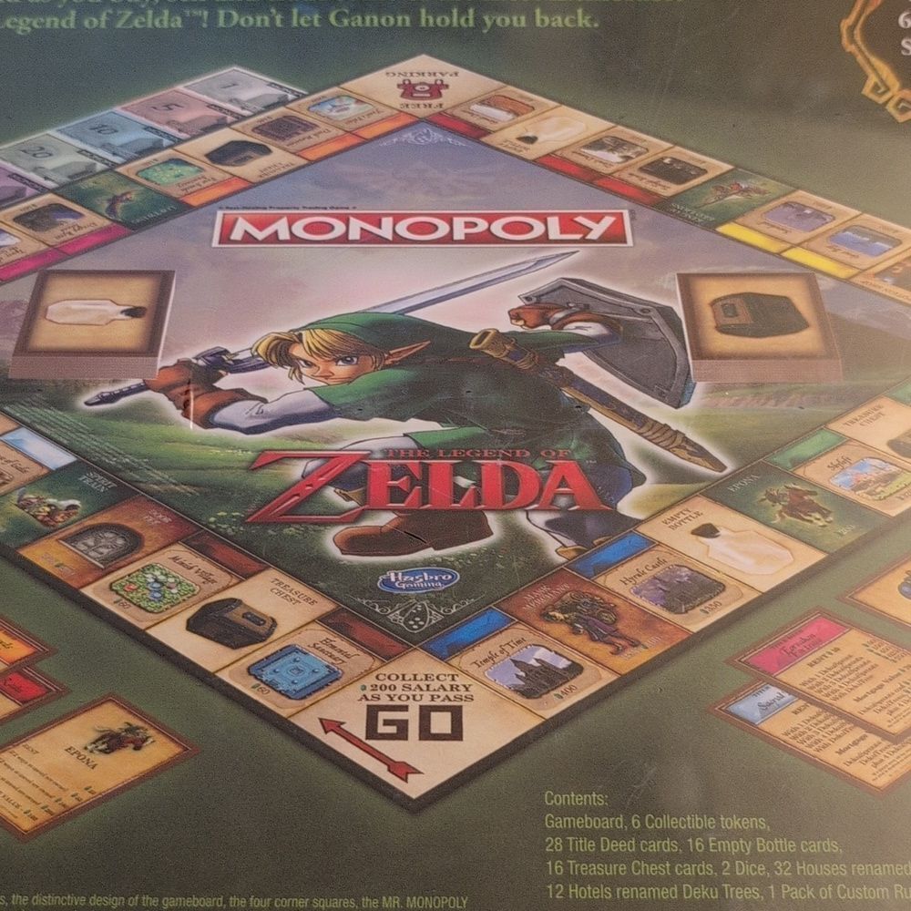 NEW Monopoly The Legend Of Zelda Collectors Edition - Picture 5 of 7